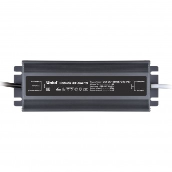 Блок питания ультратонкий UNIEL UET-VAF-060B67 24V IP67
