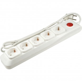 Cетевой фильтр UNIEL S-GSL5-1,5 WHITE Cетевой фильтр UNIEL S-GSL5-1,5 WHITE