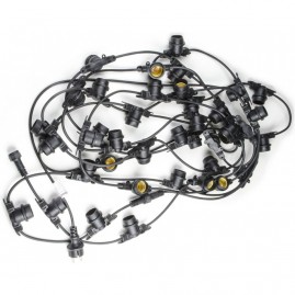 Гирлянда Uniel UDL-K121 10/E27/5M 5C IP65 BLACK BELT-LIGHT Гирлянда Uniel UDL-K121 10/E27/5M 5C IP65 BLACK BELT-LIGHT