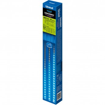 Гирлянда UNIEL ULD-E2405-240/DTK BLUE IP44 METEOR Гирлянда UNIEL ULD-E2405-240/DTK BLUE IP44 METEOR
