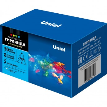 Гирлянда UNIEL ULD-S0500-050/DTA MULTI IP20 PINE CONES-1