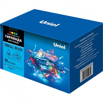 Гирлянда UNIEL ULD-S1000-120/DWA MULTI IP67 Гирлянда UNIEL ULD-S1000-120/DWA MULTI IP67