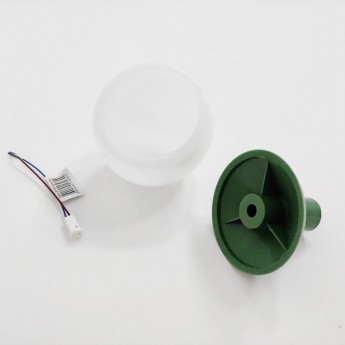 Комплект для изготовления декоративного светильника UNIEL UFP-R80/N62/G4 OPAL/GREEN