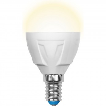 Лампа светодиодная UNIEL LED-G45 7W/WW/E14/FR PLP01WH картон Лампа светодиодная UNIEL LED-G45 7W/WW/E14/FR PLP01WH картон