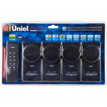 Пульт UNIEL USH-P010-G4-3600W-25M BLACK Пульт UNIEL USH-P010-G4-3600W-25M BLACK