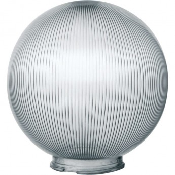 Рассеиватель UNIEL UFP-P250В GREEN призматический (с насечками) в форме шара для садово-парковых светильников