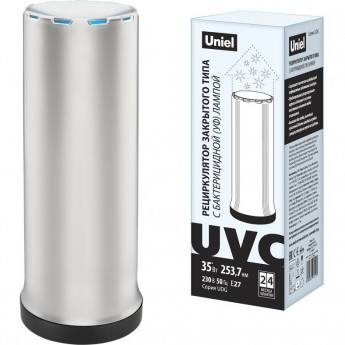 Рециркулятор UNIEL UDG-T30A UVCB WHITE/BLACK Рециркулятор UNIEL UDG-T30A UVCB WHITE/BLACK