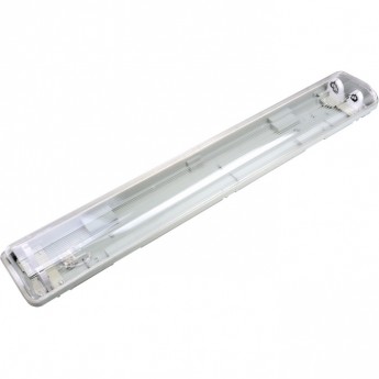 Светильник линейный UNIEL ULW-T42B T8x2/L126 IP65 WHITE G13 накладной, без лампы Светильник линейный UNIEL ULW-T42B T8x2/L126 IP65 WHITE G13 накладной, без лампы