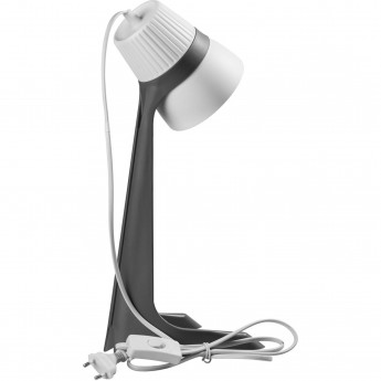 Светильник настольный UNIEL ULO-K22 D/E14/A GREY/WHITE , 40W. Цоколь E14 Светильник настольный UNIEL ULO-K22 D/E14/A GREY/WHITE , 40W. Цоколь E14