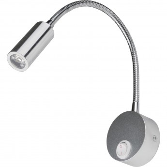 Светильник UNIEL ULT-F21-3W/4000K IP20 SILVER