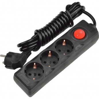 Удлинитель UNIEL S-GCD3-7B BLACK Удлинитель UNIEL S-GCD3-7B BLACK